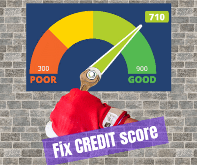 Fix CIBIL score