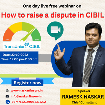 CIBIL rectification free webinar