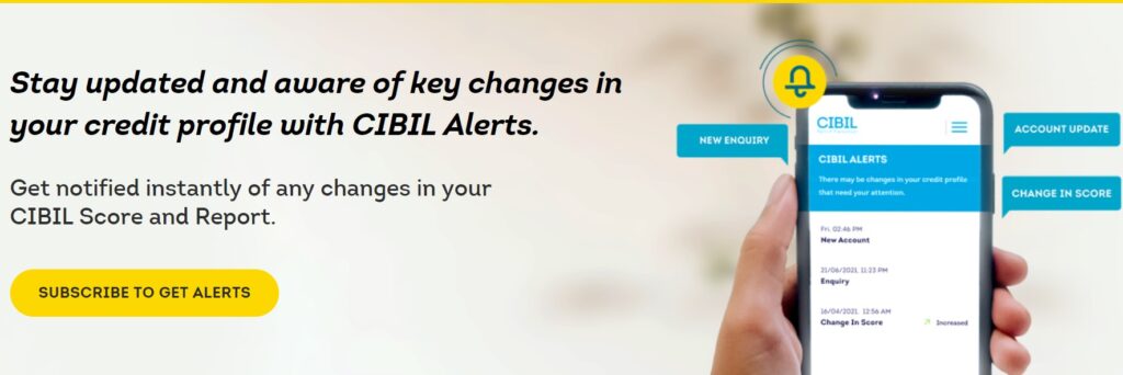 cibil alert