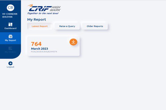 3. CRIF High mark my report section